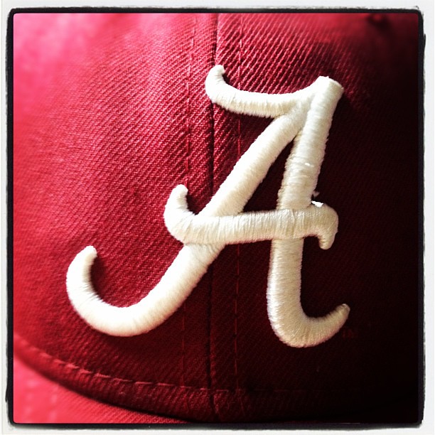 Ready for the IRON BOWL. #rolltide