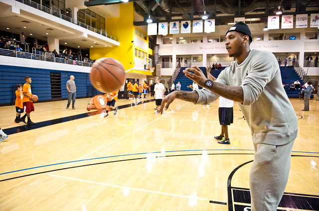 CARMELO ANTHONYs Footwork & Shooting Station 6