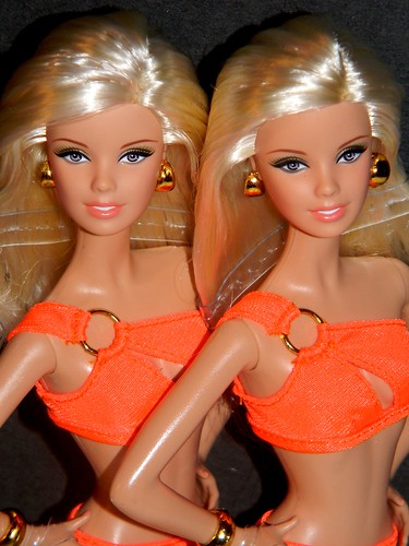 Twins in Orange The Doll Cafe Tags orange 30 twins barbie aphrodite 