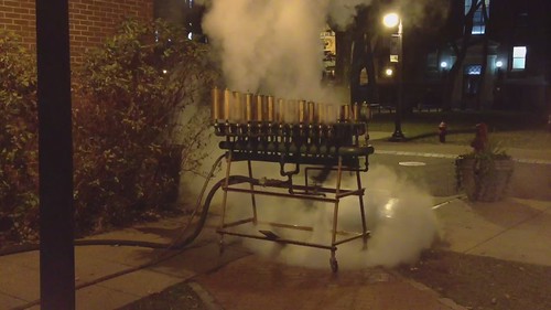 steam whistles at Pratt! ©  Jason Eppink