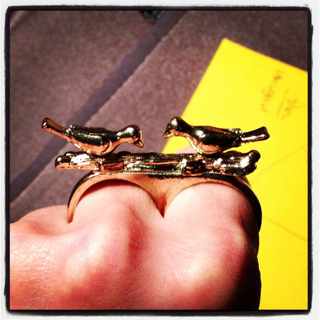 The cutest brass knuckles you ever did see.