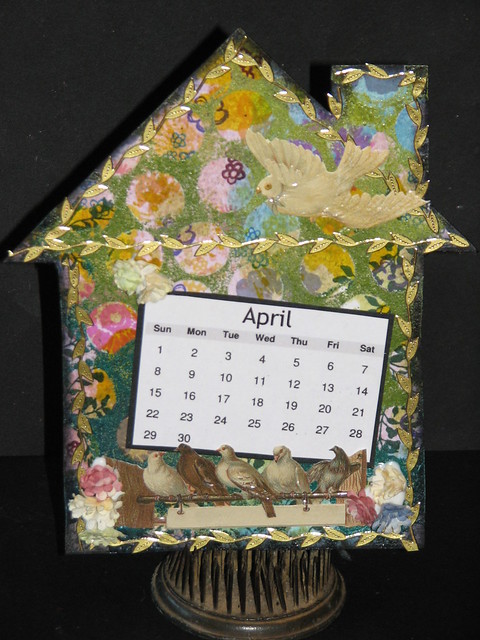 2012 Tech Calendar - April - Reverse Grid Stamping 013