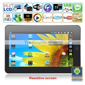 Android 2.2 Tablet PC VIA 8650 800MHz 256M HDD 2GB WIFI Camera 9.7 inch Touch Screen VIA8650
