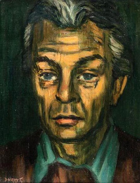 Duray, Tibor (1912-1988) - Portrait of the Sculptor Jeno Kerenyi (Private Collection)