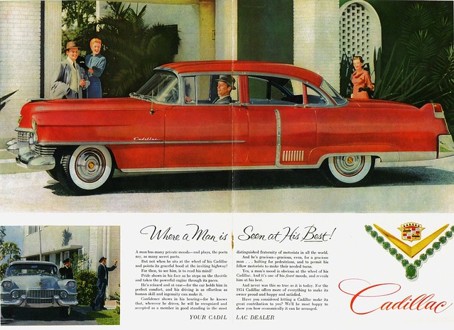 1954 Cadillac Introduction Ad
