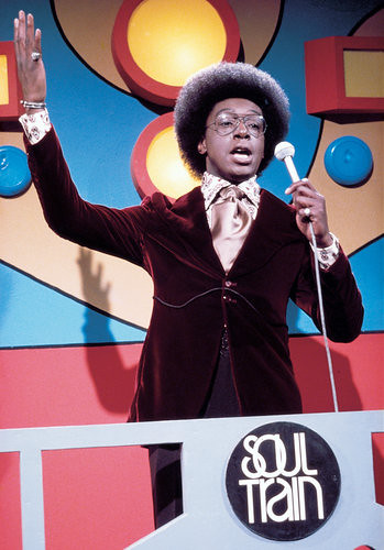 Don Cornelius on Soul Train in the 1970s