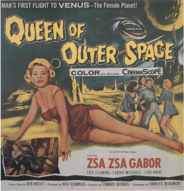Flave of the day: Marlin Skiles - The Queen of Outer Space 1958 #sci-fi #soundtrack #ZSA ZSA GABOR