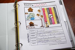 Uganda notebooking page