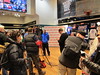 Fresh from his spectacular catch in Super Bowl XLVI, Giants wide receiver MARIO MANNINGHAM participates in a photo op at Modells in Times Square, 02/06/12 (IMG_6343)