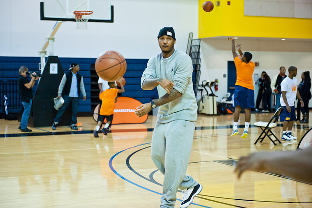 CARMELO ANTHONYs Footwork & Shooting Station 3