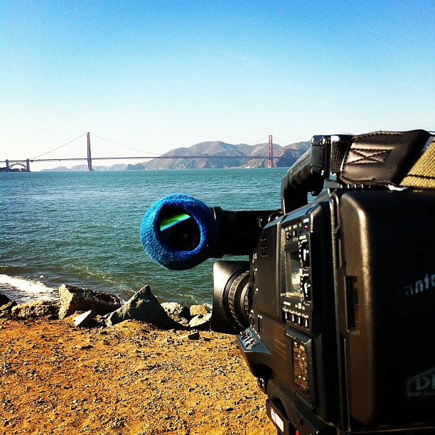 @nflonfox shooting #scenics of #sanfrancisco for #divisional game @49ERS @saints
