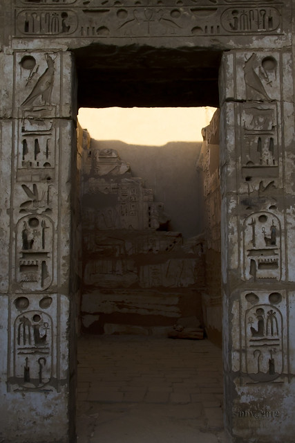 Medinet Habu - tempel of Ramses III
