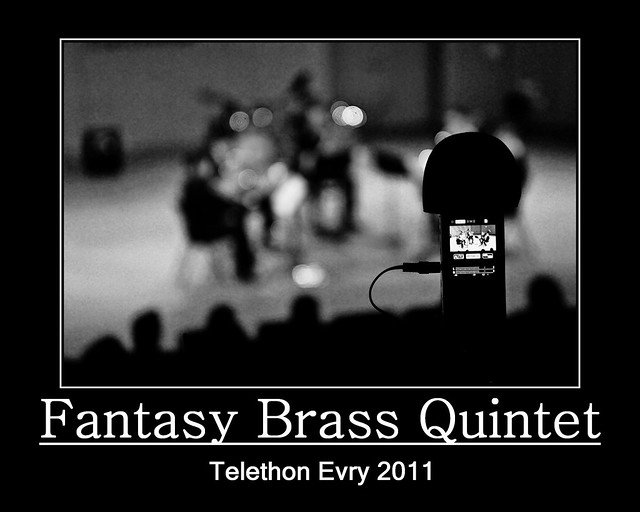 Evry Daily Photo - TELETHON Evry 2011 - Concert Fantasy Brass Quintet 6