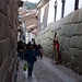 Stradina che porta alla famosa pietra con 12 lati (Cuzco)
