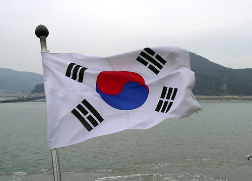 Korean flag by valeuf, on Flickr