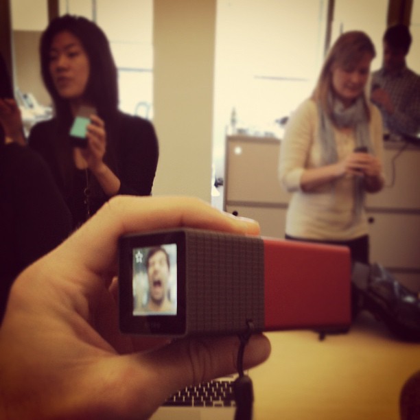 Lytro came in to say hi. These cameras are just amazing!