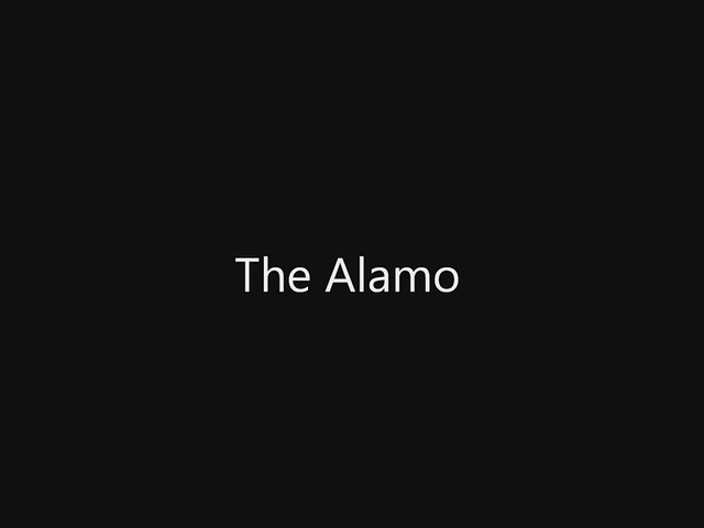 THE ALAMO
