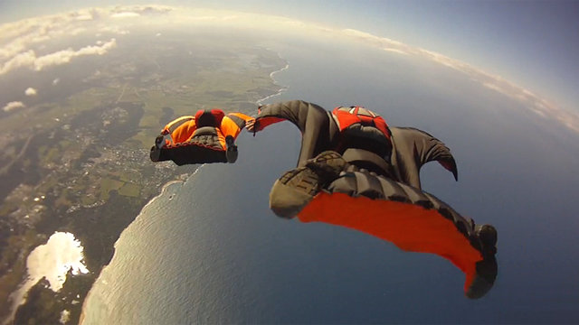 Exploring the Sky: Wingsuit Flying on Vimeo by Richard Schneider