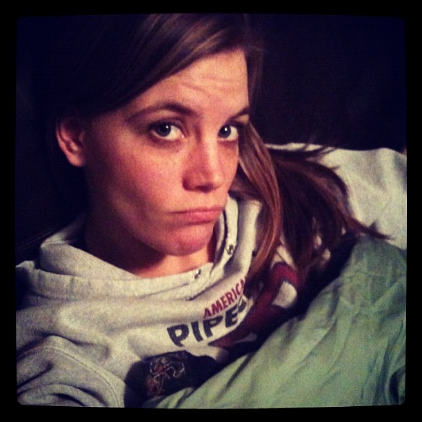 Soooo. Im sitting in my sleeping bag trying to avoid THE BACHELOR, or maybe just eye contact.