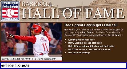 MLB BARRY LARKIN