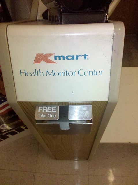 Old KMART blood pressure monitor