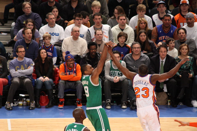 Taken at the Knicks-Celtics Game on 12/25/11