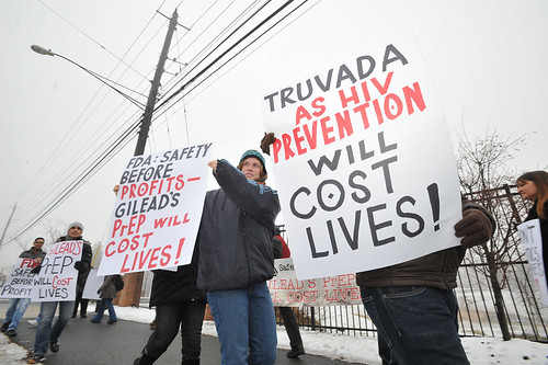 AIDS Healthcare Foundation Protests Outside FDA