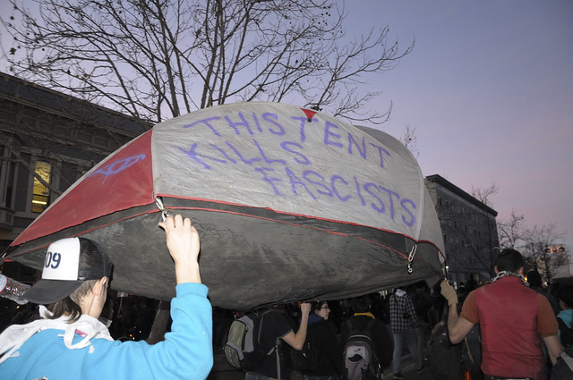 This Tent Kills Fascists
