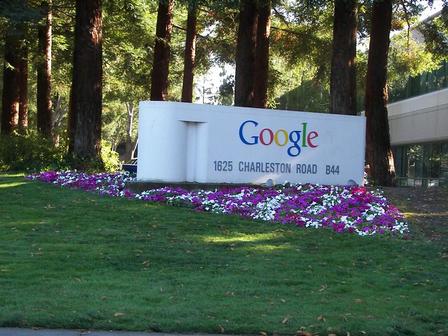 Google Campus Sign