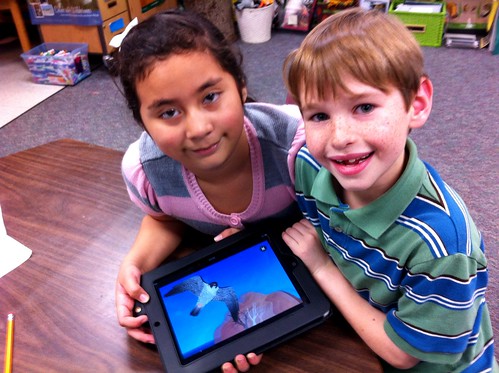 2nd Graders using Build A Bird app on th by Barrett Web Coordinator, on Flickr