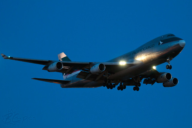 B-HUO - Cathay Pacific Airways Cargo - Boeing 747-467F/SCD