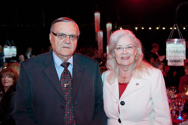 Sheriff Joe ARPAIO and Wife Ava ARPAIO at Drive the Dream