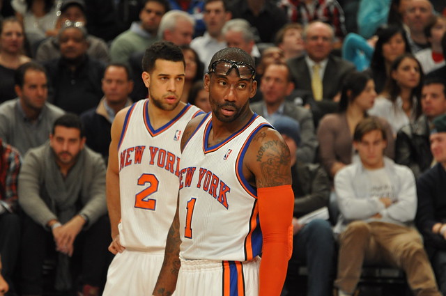 AMARE STOUDEMIRE AMARE STOUDEMIRE with Landry Fields