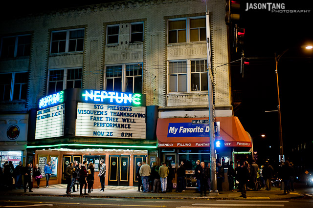 2011.11.26: Visqueens Thanksgiving Fare Thee Well Performance @ The Neptune Theatre, Seattle, WA
