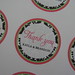 White/Black Damask with Pink and Green Wedding Favor Labels/Stickers <a style="margin-left:10px; font-size:0.8em;" href="http://www.flickr.com/photos/37714476@N03/6601971589/" target="_blank">@flickr</a>