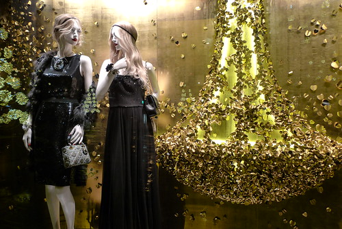 Vitrines Dior, Paris, décembre 2011