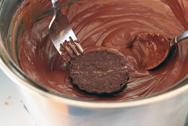 dip in chocolate