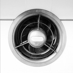 kitchen exhaust fan in borrowed condo. #iloveSF