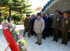 Kim Jong-il at Maos sons tomb
