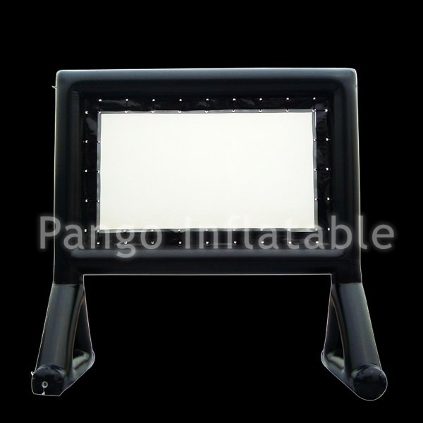 Black Inflatable Screen