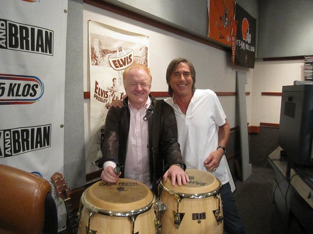 Peter Asher (with Breakfast With the Beatles host CHRIS CARTER)
