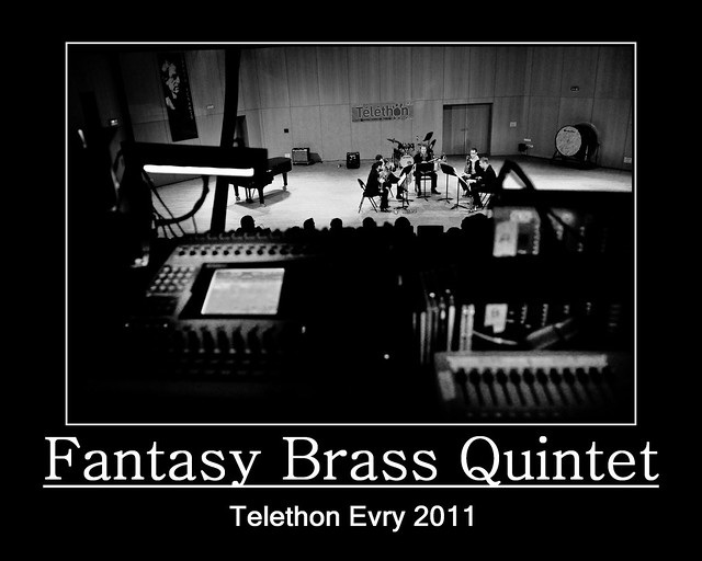 Evry Daily Photo - TELETHON Evry 2011 - Concert Fantasy Brass Quintet 7