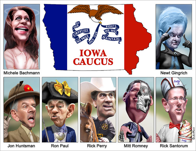 Iowa Caucus Characters