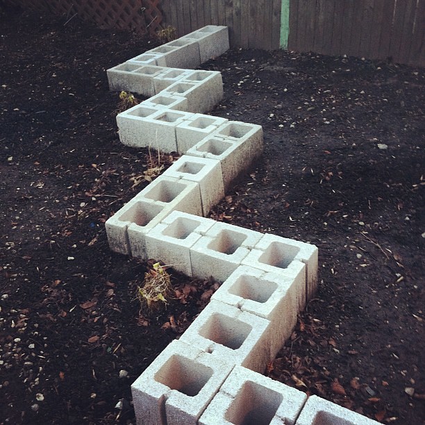 This nice weather has me wanting to finish my new raised garden so bad! Alas, Chicago has storm predictions tomorrow.