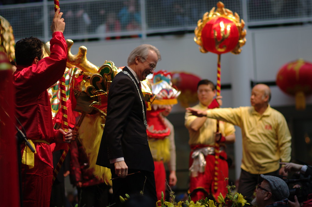 Jozias van Aartsen, Chinees nieuwjaar in Den Haag