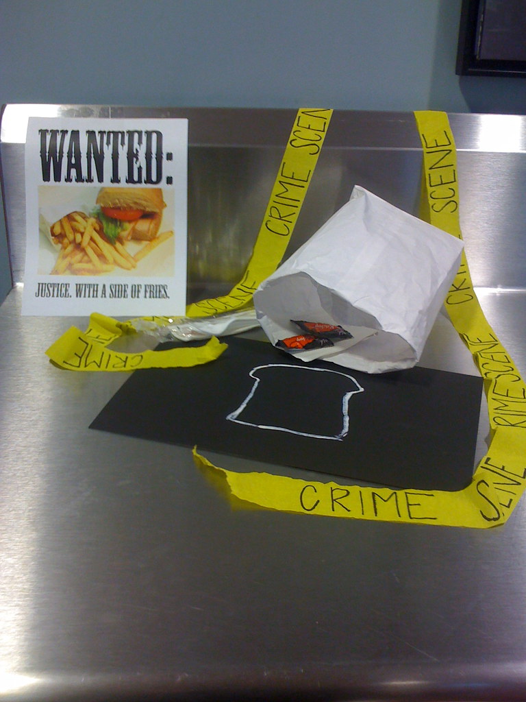 Wanted: Justice. With a Side of Fries.