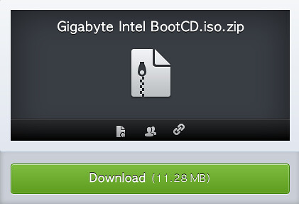 Gigabyte Intel BootCD