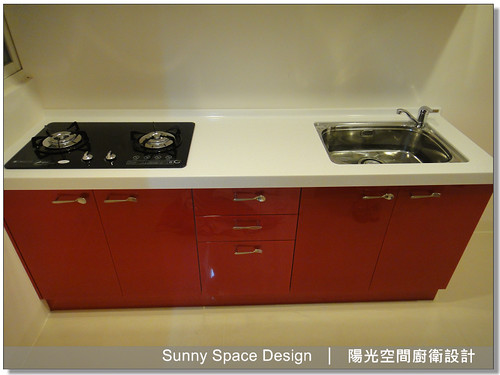 新莊豐年街陳小姐火紅廚具組-陽光空間廚衛設計3