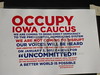 Occupy IOWA CAUCUS
