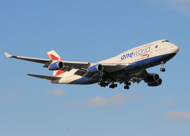 Boeing 747-400.London HEATHROW 03Feb12.1